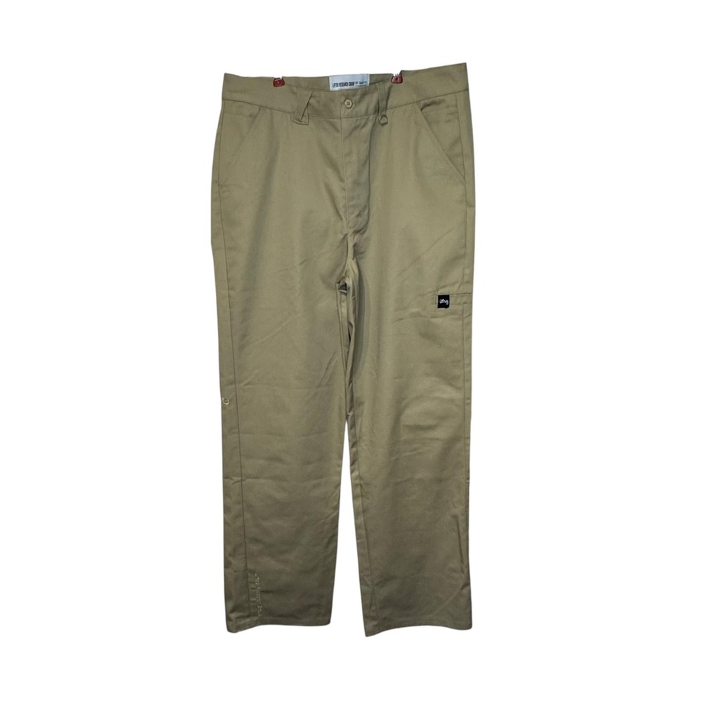 LRG Mens Pants Baggy Fit Retro Loose Khaki Chino Hip Hop‎ Streetwear Size 42 NWT